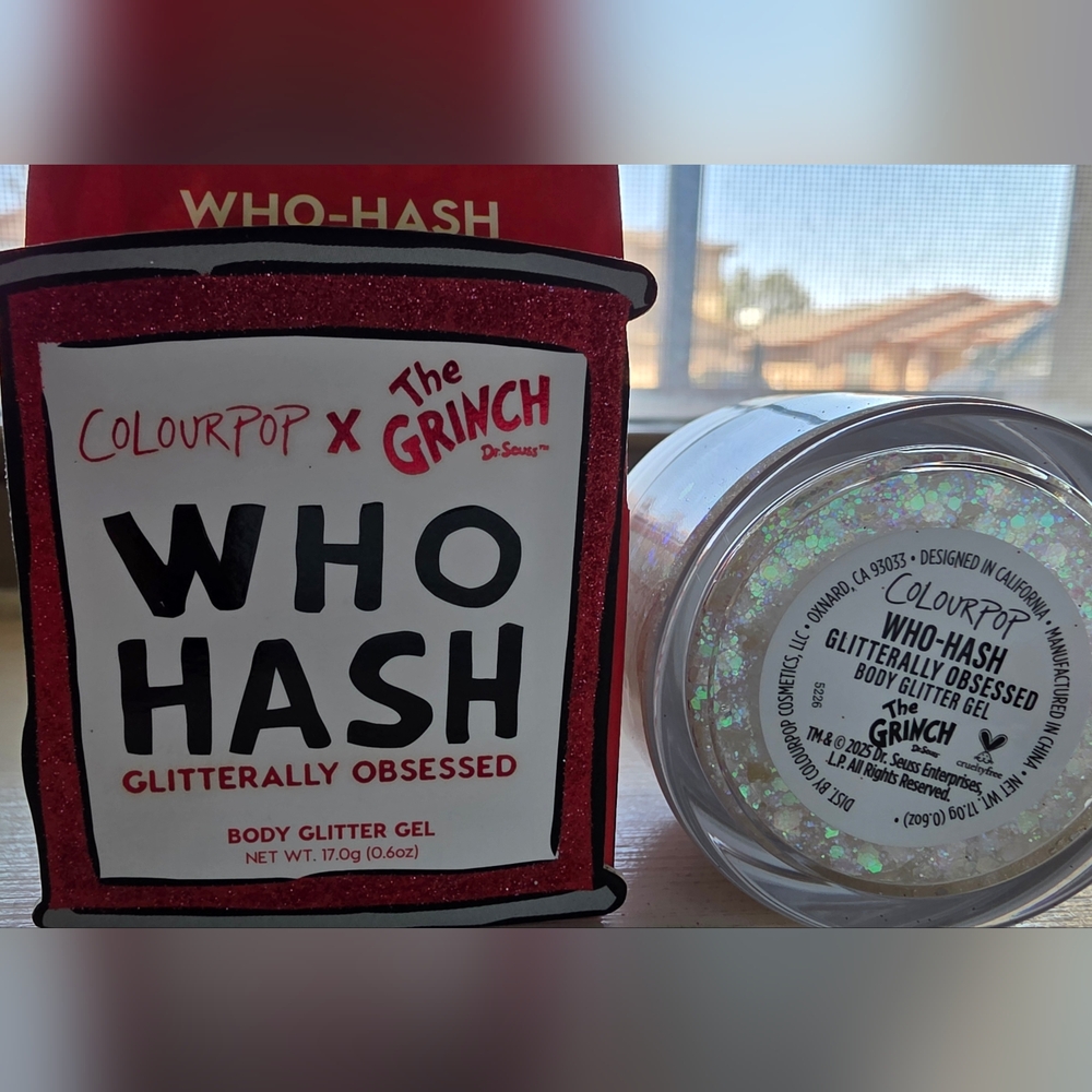 Colourpop X The Grinch Who-Hash